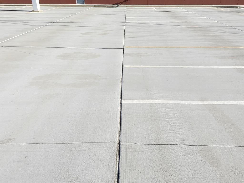 Parking Lot Degrease after cleaning